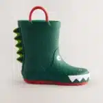 Botas de Agua con Asa de Cocodrilo Verde para Niños – Importadas y Originales