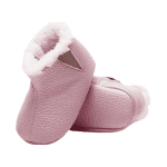 ZAPATITOS BEBÉ SUELA BLANDA FELPA ROSADO - Imagen 3