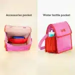 OmieTote Lonchera de Tela Plegable y Lavable - Morado - Imagen 5