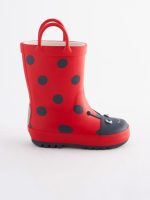 Mariquita Roja – Botas de Agua con Asa para Niños – Calidad Premium y Diseño Exclusivo - Imagen 2