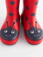 Mariquita Roja – Botas de Agua con Asa para Niños – Calidad Premium y Diseño Exclusivo - Imagen 3