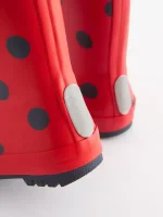 Mariquita Roja – Botas de Agua con Asa para Niños – Calidad Premium y Diseño Exclusivo - Imagen 4