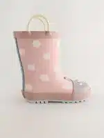 Mariquita Rosa – Botas de Agua con Asa para Niños | Edición Limitada - Imagen 2