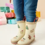 Botas de Agua con Asa Navideña – Calzado Infantil Original y de Edición Limitada