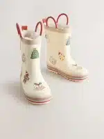 Botas de Agua con Asa Navideña – Calzado Infantil Original y de Edición Limitada - Imagen 4