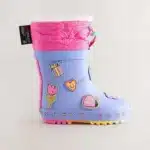 Botas de Agua con Thinsulate de Personajes Púrpura para Niños – Edición Limitada