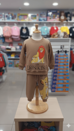 Conjunto Rey León Color Marrón para Niños – Ropa Infantil Divertida y Cómoda - Imagen 2