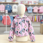 Casaca cortaviento Minnie Mouse para niñas