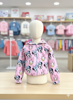 Casaca cortaviento Minnie Mouse para niñas