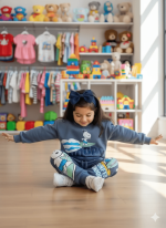 Conjunto Snoopy para niños color acero | Suave, cómodo y moderno - Imagen 3