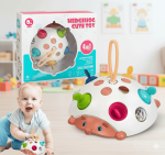 Juguete Erizo Sensorial 4 en 1 Pop Fidget - Silicona Calidad Alimentaria y Concentración
