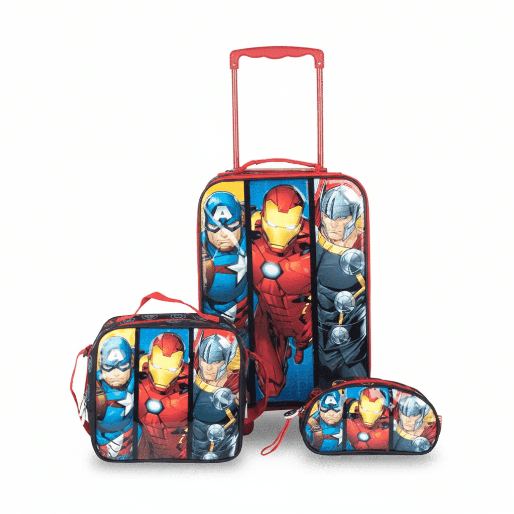 Gemini_Generated_Image_qxji8tqxji8tqxji-1.png Pack Escolar Premium Avengers: Mochila con Ruedas, Lonchera y Cartuchera - Imagen 1