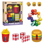 Kit Sensorial Anti estrés x4 para Niños - Fomenta la Concentración y Motricidad Fina