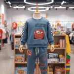 Conjunto Buzo Rayo McQueen Niño - Algodón Perchado y Diseño Exclusivo