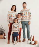 Chompa Navideña Duendes Navideños | ¡Perfecta para Toda la Familia!