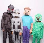 Disfraz Enderman Minecraft para niños - Imagen 4