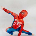 Disfraz Spiderman Blanco PS4