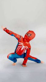 Disfraz Spiderman Blanco PS4