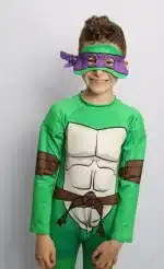 Disfraz Tortuga Ninja Donatello para niños – Color morado
