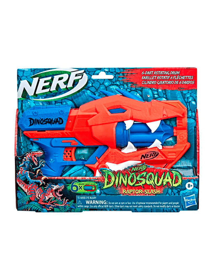 LANZADOR-NERF-DINOSQUAD-RAPTORSLASH-a.png LANZADOR NERF DINOSQUAD RAPTORSLASH - Imagen 1