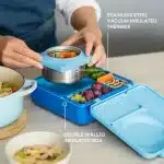 Lonchera OmieBox Cielo Azul - Práctica y Versátil - Imagen 4