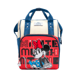 Pañalera Minnie Mouse azul