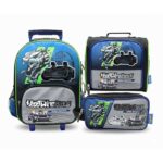 Pack Escolar Maleta Lonchera y Cartuchera Hot Wheels PREMIUM - 3 Piezas