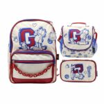 Set Escolar de Garfield Premium: Mochila, Lonchera y Cartuchera - 3 Piezas