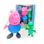 Muñeco de George Y  Dinosaurio de 25 Cm