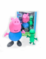 Muñeco de George Y  Dinosaurio de 25 Cm