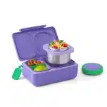 OmieBox UP Lonchera Térmica Bento para Niños - Morado