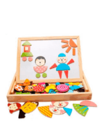 PIZARRA EDUCATIVA MAGNÉTICA DE DOBLE CARA + REGALOS