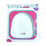 Plato de melamina Kido grande fucsia
