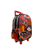 Pack Escolar Maleta Lonchera y Cartuchera Hot Wheels Dragon PREMIUM - 3 Piezas - Imagen 2