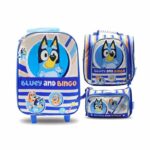 Pack Escolar Mochila Bluey Azul Nido PREMIUM - 3 Piezas