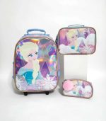 Pack Escolar Maleta Frozen Tornasolado PREMIUM - 3 Piezas