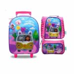 Pack Escolar Maleta Gabby Dollhouse Nido PREMIUM - 3 Piezas