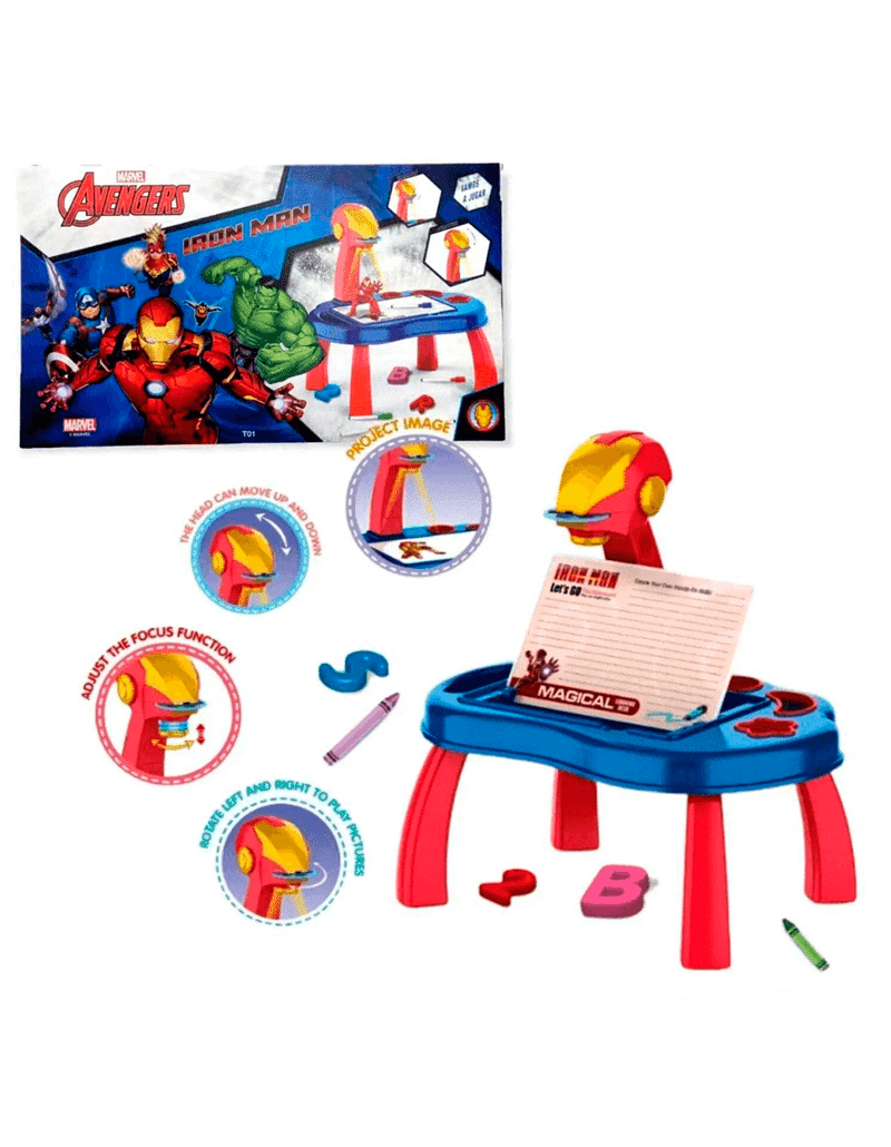 Pizarra-Proyector-De-Dibujo-Infantil-Iron-Man-a.png Pizarra Proyector De Dibujo Infantil Iron Man - Imagen 1
