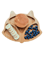 Plato Bambú Antideslizante Con Cuchara - Imagen 3