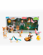 SET DE FIGURAS LA GRANJA DE ZENÓN ARTICULABLES Y DE JEBE