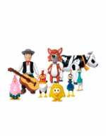 SET DE FIGURAS LA GRANJA DE ZENÓN ARTICULABLES Y DE JEBE - Imagen 2
