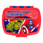 Set Taper Con Cubiertos Avengers