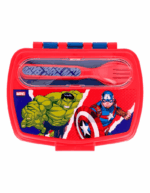 Set Taper Con Cubiertos Avengers