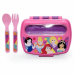 Set Taper Con Cubiertos Princesas