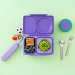 OmieBox UP Pod Set de Cubiertos de Acero Inoxidable - Morado - Imagen 5