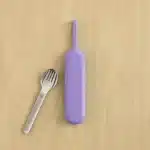 OmieBox UP Pod Set de Cubiertos de Acero Inoxidable - Morado - Imagen 3