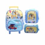 Pack Escolar Maleta Bluey Familia Nido PREMIUM - 3 Piezas