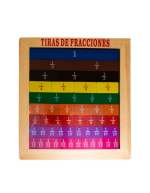 TIRA DE FRACCIONES MADERA