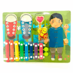 Tablero Montessori Musical Y Motricidad Para Niños Juegos