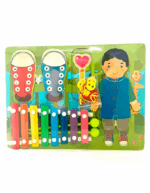 Tablero Montessori Musical Y Motricidad Para Niños Juegos